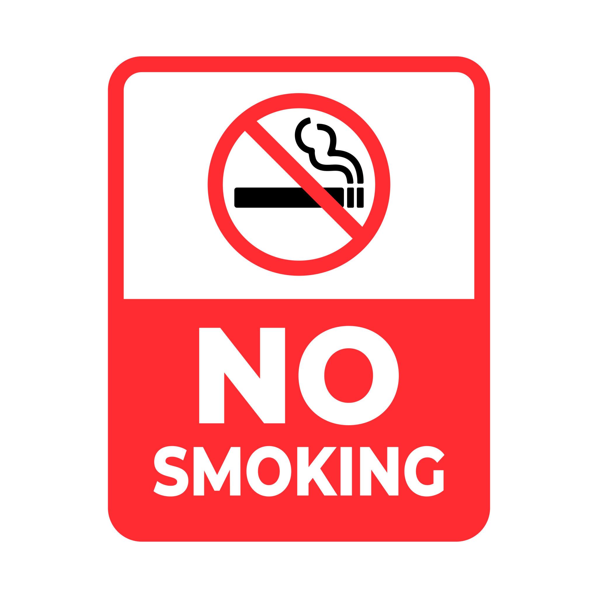No Smoking Area